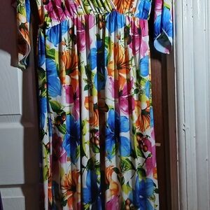 Floral Multicolor MIDIi Dress